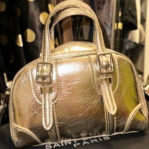 Great condition ZARA gold bag